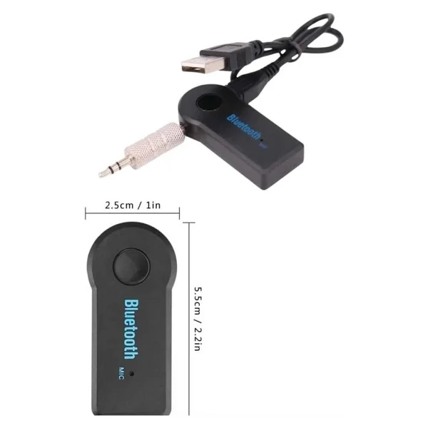 Epilons Bluetooth Araç Kiti Aux Çıkışlı Telefon Müzik Alıcı Tüm Cihazlara Uyumlu - Görsel 9