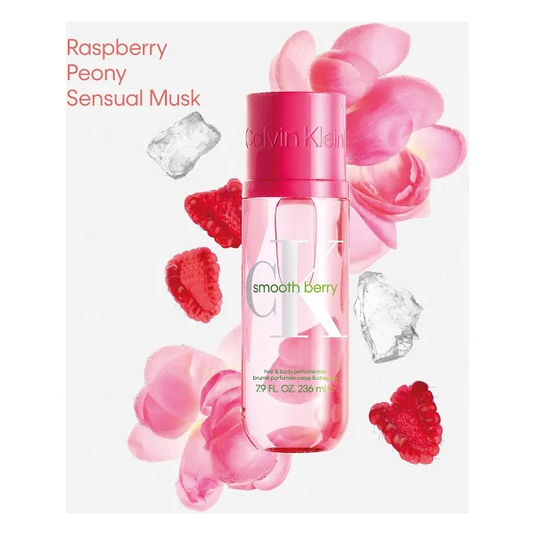 Calvin Klein Smooth Berry 100 ml Saç ve Vücut Spreyi - Görsel 3