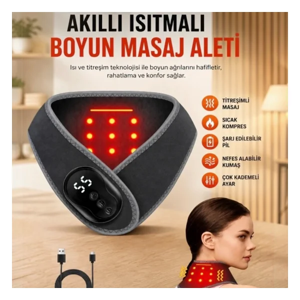 Auhma AMG41 Boyun Masaj Aleti - Görsel 2