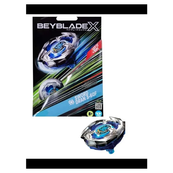 Takara Tomy Beyblade ve Fırlatıcı x Sword Dran 3-60F Başlangıç Seti Metal Yapı ile Çocuklar İçin Eğlenceli Spor Oyuncağı - Mavi - Görsel 5
