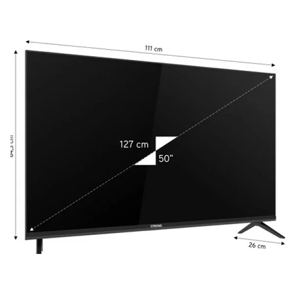 Strong ML50EW8000F 4K Ultra HD 50" 127 Ekran Uydu Alıcılı Smart LED TV - Görsel 3