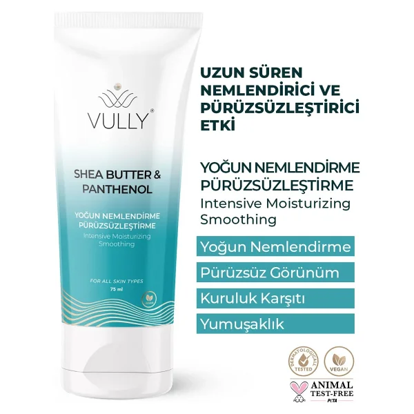 VULLY Yoğun Nemlendirici Pürüzsüzleştirici Kuru Ve Hassas Ciltler Için El Yüz Ve Vücut Kremi - Görsel 10