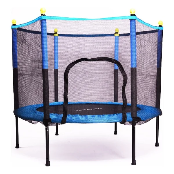 Leyaton Fileli Büyük Boy Trambolin 140 cm (55 Inç) Çap Kırmızı - Görsel 8