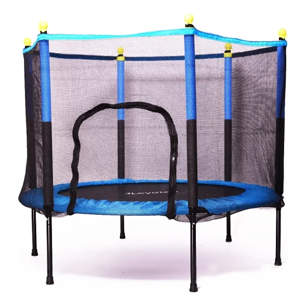 Leyaton 140 cm Fileli Büyük Boy Çocuk Trambolini - Görsel 6