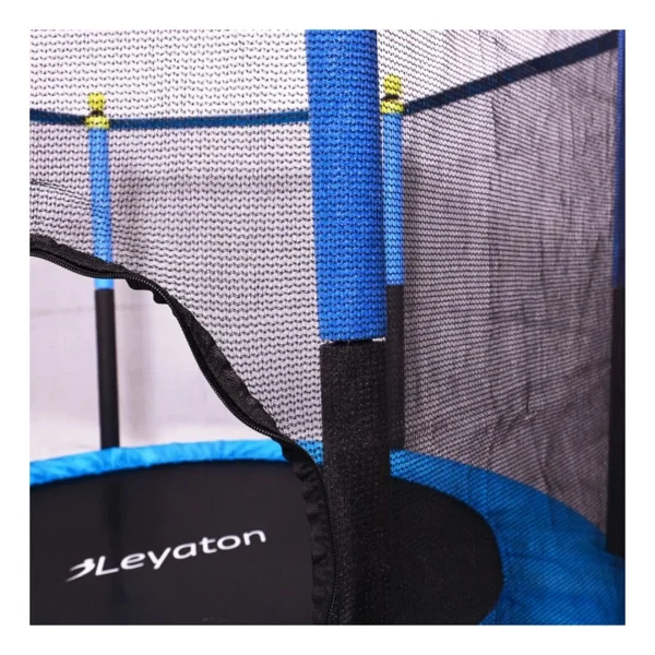 Leyaton 140 cm Fileli Büyük Boy Çocuk Trambolini - Görsel 10