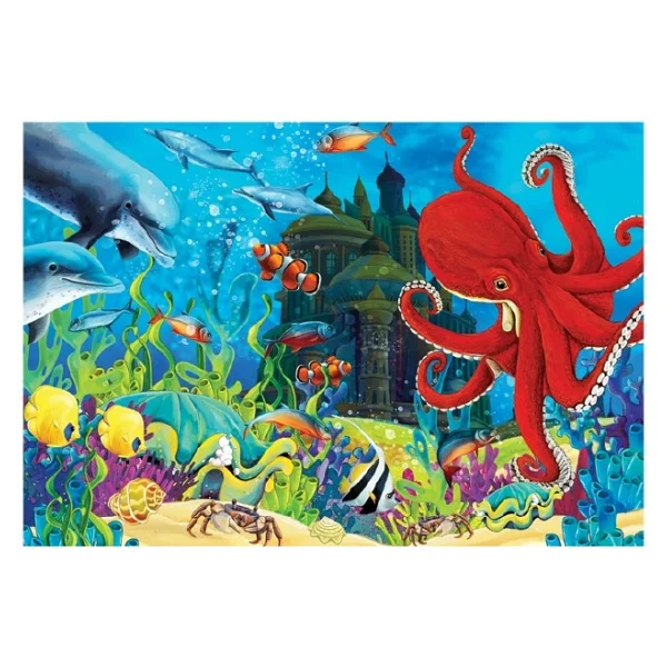 Blue Focus Deniz Yaşamı 200 Parça Puzzle BF326 - Görsel 2