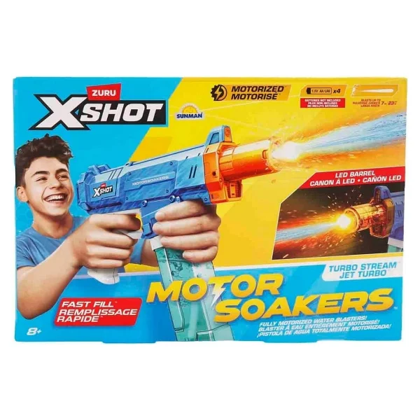 Sb Shopping X-Shot Motor Soakers Turbo Stream Fast Fill Su Tabancası 33 cm - Görsel 4
