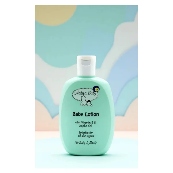 Natifa Baby Jojoba Yağı ve E Vitaminli Bebek Losyonu 250 ml - Görsel 2