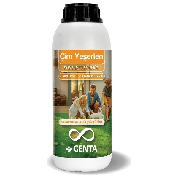 Genta Hızlı Etkili Sıvı Çim Besini (1 Lt) - Görsel 4
