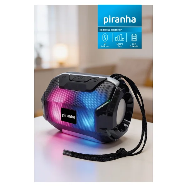 Piranha 7859 Bluetooth Hoparlör - Görsel 6