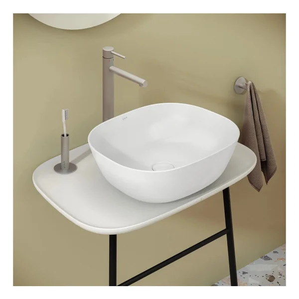 VitrA Origin A4255834 Large Çanak Nikel Lavabo Bataryası - Görsel 8