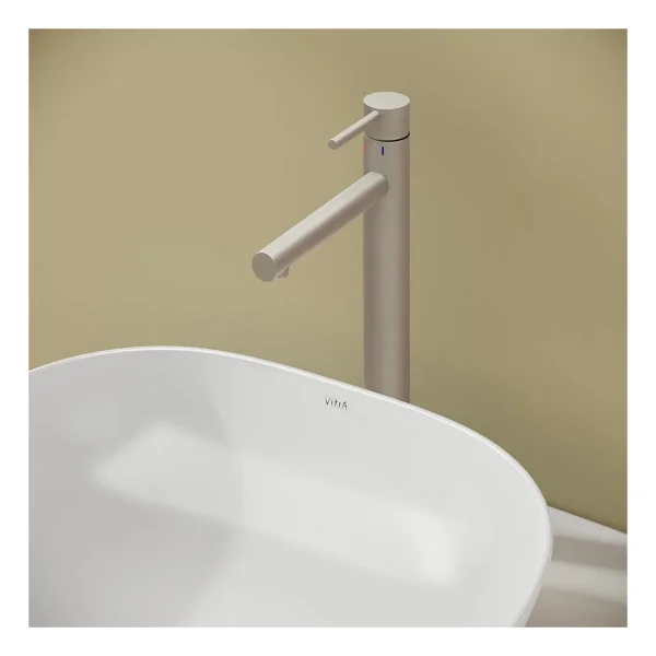 VitrA Origin A4255834 Large Çanak Nikel Lavabo Bataryası - Görsel 9
