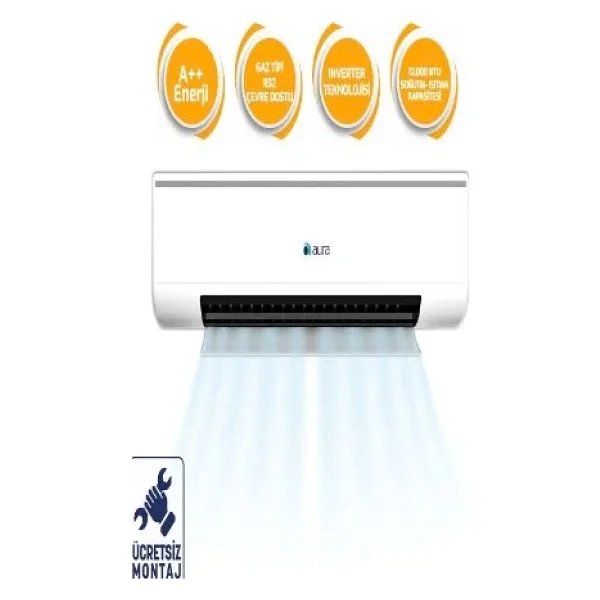 İhlas Aura 12000 BTU Inverter Duvar Tipi Klima - Görsel 5