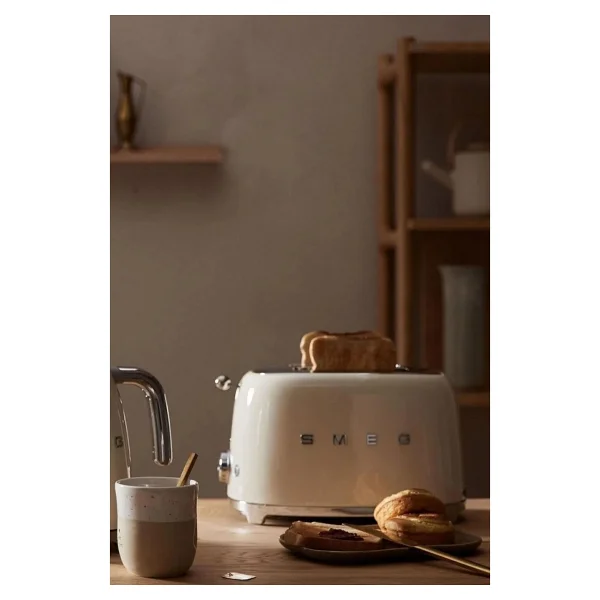 Smeg Retro TSF01CREU Krem Ekmek Kızartma Makinesi - Görsel 10