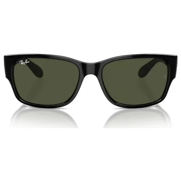 Ray-Ban 4388 601/31 Black-Green Güneş Gözlüğü - Görsel 3