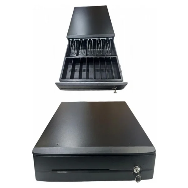 Dbpos Nt-335 Metal Para Çekmecesi 5 Gözlü Plastik Alt Tabla Cm 41 X 41 X 11 Cm - Görsel 5