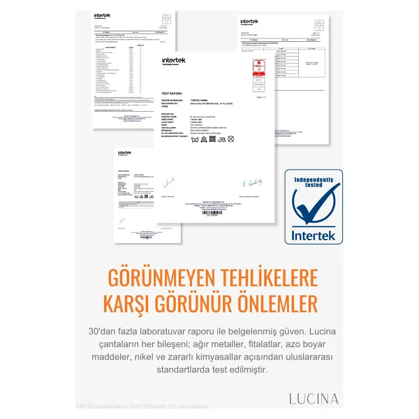 Lucina Days Gri Bebek Bakım Çantası Seti - Görsel 8