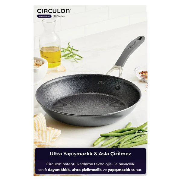 Circulon A1 ScratchDefense 28 cm Kızartma Tavası - Görsel 6