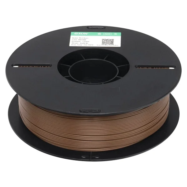 eSUN PLA Basic 1.75 mm 1 kg Kahverengi Filament - Görsel 2