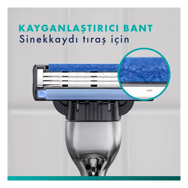 Gillette Mach3 12'li Yedek Tıraş Bıçağı - Görsel 6