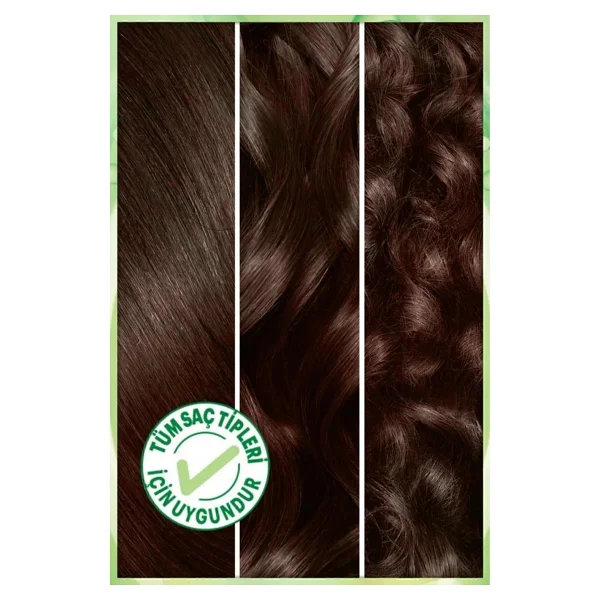 Garnier Nutrisse Ultra Creme 4 1/2 Işıltılı Kahve Saç Boyası - Görsel 7
