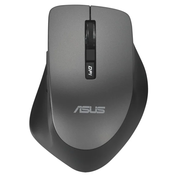 Asus WT425 Siyah-Gri Ergonomik Sessiz Optik Kablosuz Mouse - Görsel 6