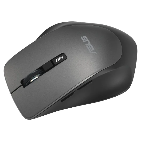 Asus WT425 Siyah-Gri Ergonomik Sessiz Optik Kablosuz Mouse - Görsel 5