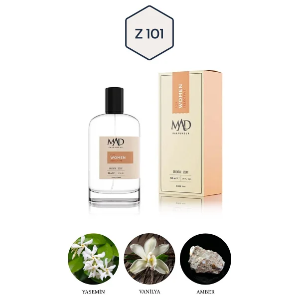 MAD Z101 Selective 50 ml Kadın Parfüm - Görsel 7