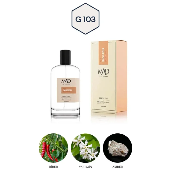 Mad G103 Selective 50 ml Kadın Parfüm - Görsel 6