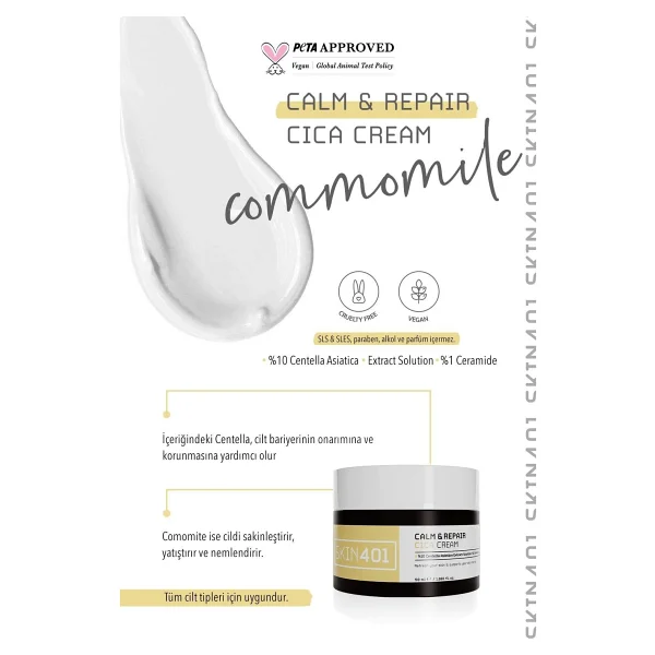 Skin401 Cica Bariyer Onarıcı Krem 50 ml - Görsel 6