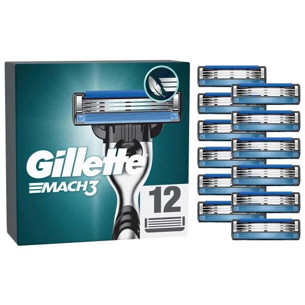 Gillette Mach3 12'li Yedek Tıraş Bıçağı - Görsel 10