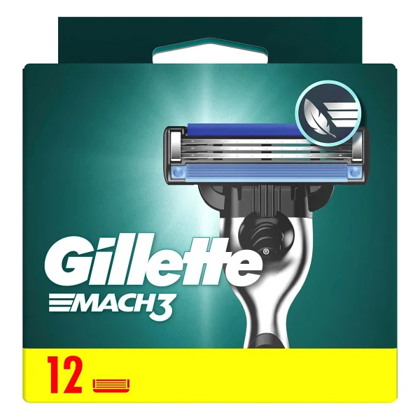 Gillette Mach3 12'li Yedek Tıraş Bıçağı - Görsel 2