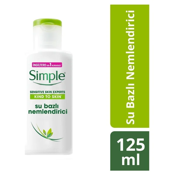 Simple Su Bazlı Nemlendirici 12 Saate Kadar Etklili Hassas Ciltler İçin 125 ml - Görsel 10