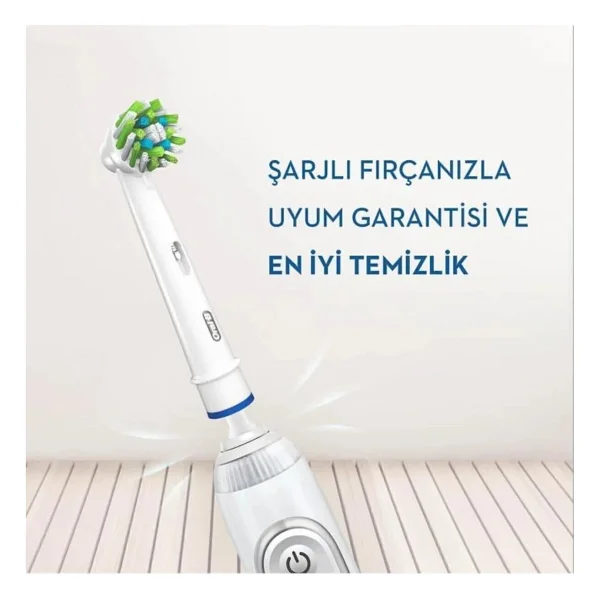 Oral-B Cross Action Clean Maximiser 8'li Diş Fırçası Başlığı - Görsel 6