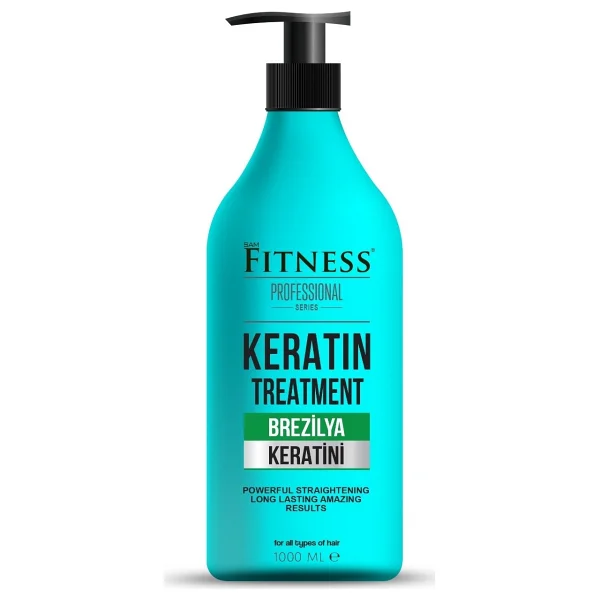 Sam Fitness Professional Brezilya Keratini 1000 ml Saç Düzleştirici Krem - Görsel 3