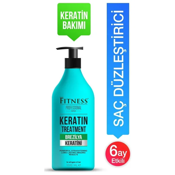 Sam Fitness Professional Brezilya Keratini 1000 ml Saç Düzleştirici Krem - Görsel 2