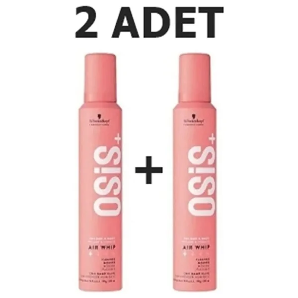 Osis Air Whip 200 ml 2 Adet Saç Köpüğü - Görsel 6