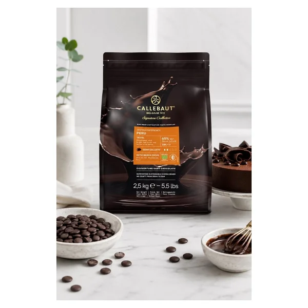 Callebaut Signature Collection Zestina Peru Bitter Çikolata 2,5 kg - Görsel 7