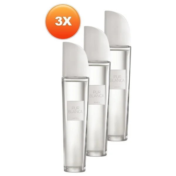 Avon Pur Blanca EDT 50 ml 3 Adet Kadın Parfüm - Görsel 5