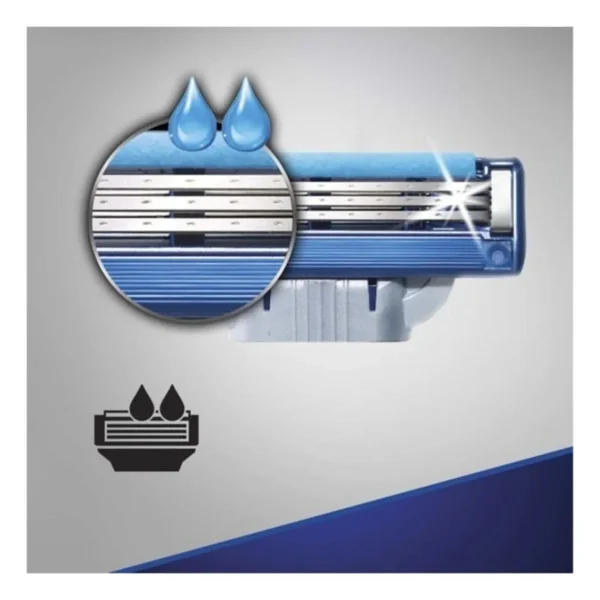 Gillette Mach3 Turbo 8'li Yedek Tıraş Bıçağı - Görsel 10