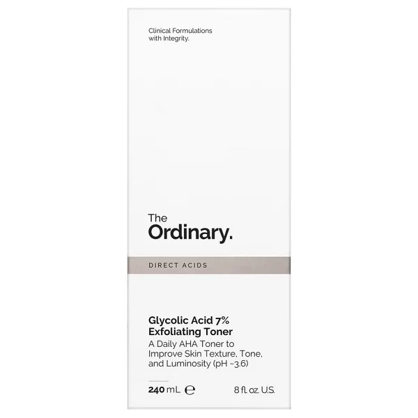 The Ordinary Glycolic Acid 7% Exfoliating Toner - Aydınlatmaya ve Pürüzsüzleştirmeye Yardımcı Tonik 240ml - Görsel 10