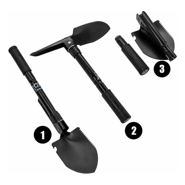 Rox Pusulalı Katlanır Kamp Küreği 42 cm - Görsel 6