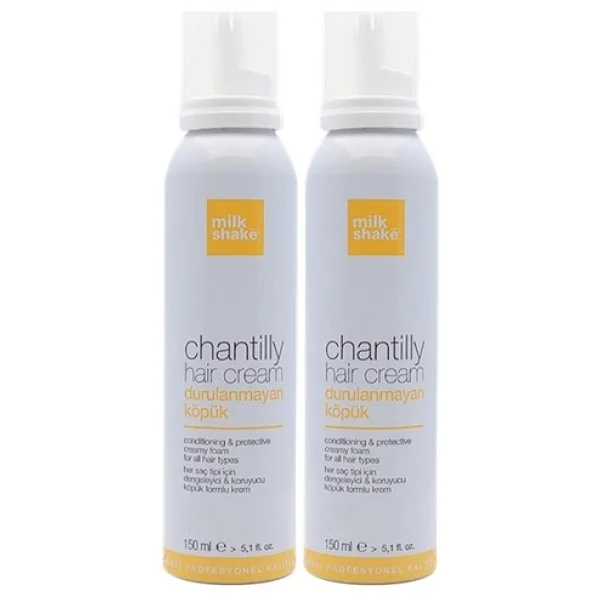 Milk Shake Chantilly Cream 150 ml 2 Adet Saç Köpüğü - Görsel 2