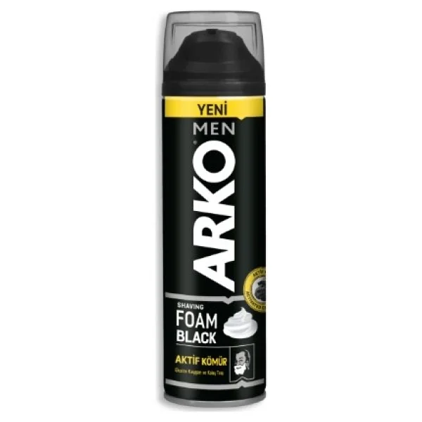 Arko Men Black 200 ml Tıraş Köpüğü - Görsel 2