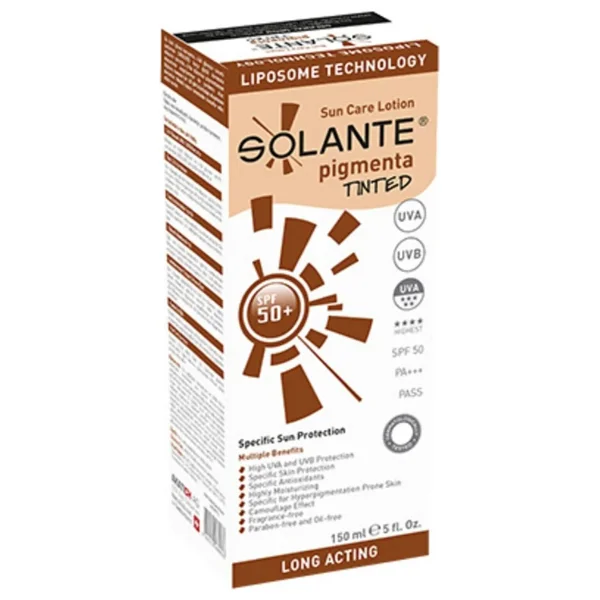 Solante Pigmenta Lekeli Ciltler için Renkli 150 ml 50 Faktör Güneş Losyonu - Görsel 8