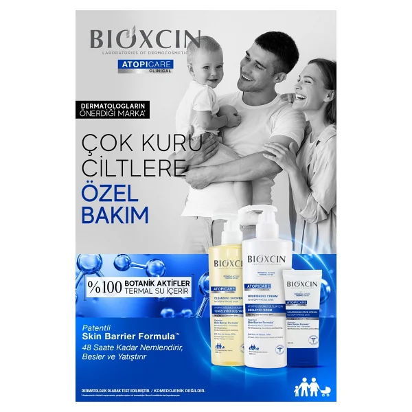 Bioxcin Atopicare Atopiye Eğilimli Ciltler için Besleyici Krem 500 ml - Görsel 7