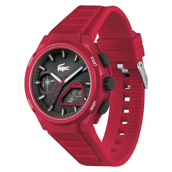 Lacoste LC33 LAC2011368 Kırmızı Erkek Kol Saati - Görsel 4