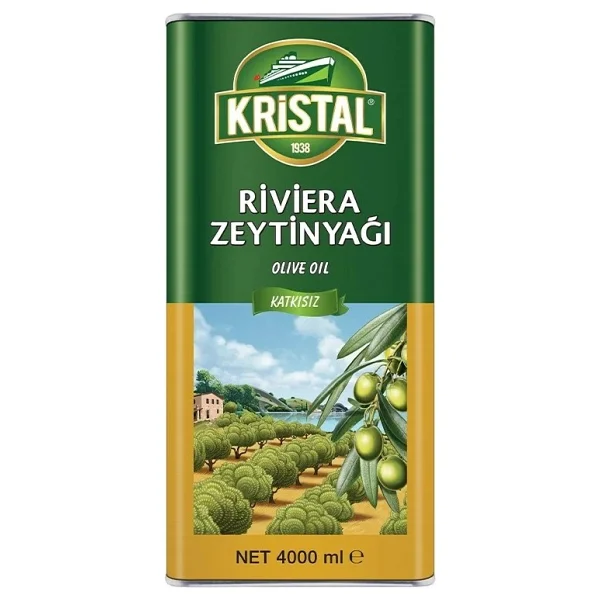 Kristal Riviera Zeytinyağı 4 lt - Görsel 4