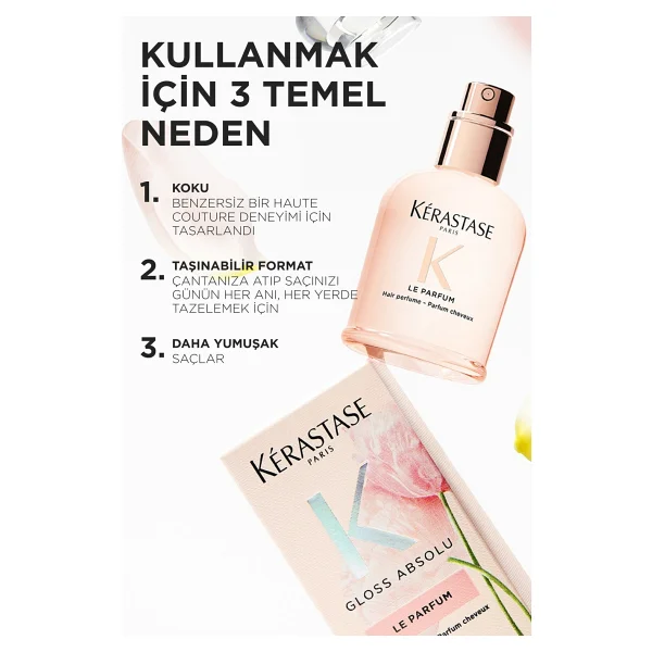 Kerastase Gloss Absolu 30 ml Saç Parfümü - Görsel 9