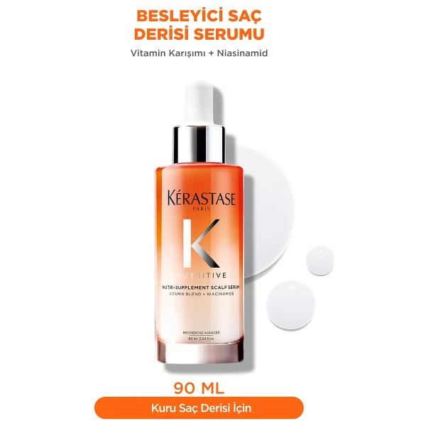 Kerastase Nutritive Nutri Supplement Scalp Besleyici Saç Derisi Serumu 90 ml - Görsel 9